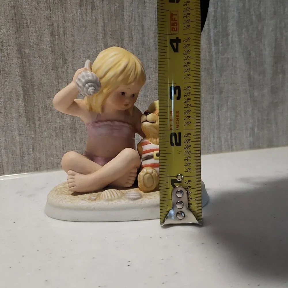 Vintage Lenox Teddy and Tiny Tots Porcelain Figurine 